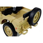Jeep 4x4 33 cm 1:10 RC - hnedý